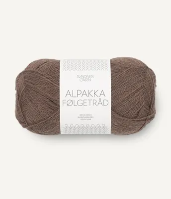 Produktbild von Sandnes Alpakka Folgetrad 50g 3161 eikenott