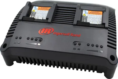 Produktbild von Ingersoll Rand BC1221-EU Dualbay-Ladegerät für Lithium-Ion-Akkus Schwarz für IQV