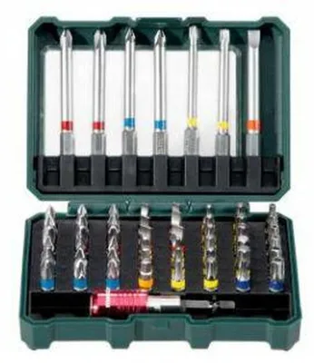 METABO Bit-Set 56-teilig mit magnetischem Schnellwechselhalter