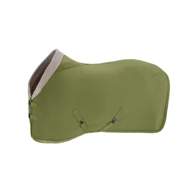 Produktbild von Eskadron Platinum Abschwitzdecke " ACRYLIC " mit Teddyfleece - Unterseite und Kragen Größe - 165cm Farbe - moss green