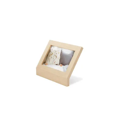 Produktbild von Umbra Podium, Einzelbilderrahmen, Holz, Natürlich/Natur, Tisch, Wand, 10 x 15 cm, Rechteckig