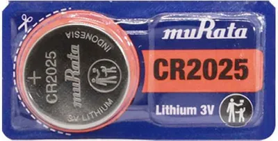 Immagine prodotto di Batteria Murata CR2025 3V Litio Moneta
