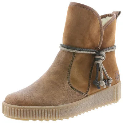 Produktbild von Rieker Y6470-22 Stiefeletten Damen Ankle Boots Winterstiefeletten, Größe:37 EU, Farbe:Braun