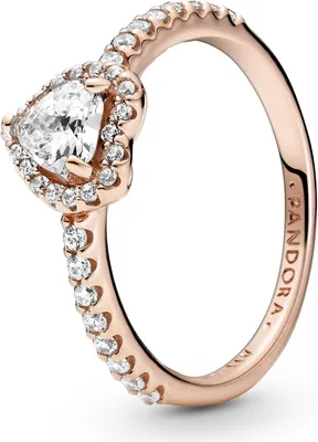 Produktbild von Pandora Funkelndes erhabenes Herz Ring 188421C02 Damenring, Ringgröße:50
