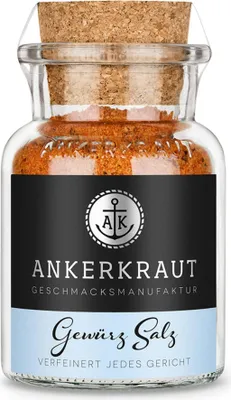 Produktbild von Gewürz Salz, 140g im Korkenglas