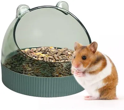 Produktbild von Hamster-Futternap – Ausbruchssicher – Futterbehälter – Tiernapf – Leicht zu reinigen – Hochwertiges Material – Futterdose
