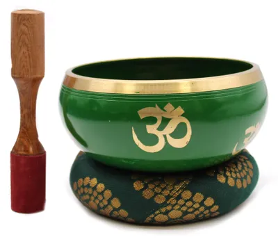 Produktbild von Großes Klangschalen-Set, 14cm, Messing