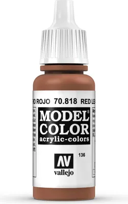 Produktbild von Vallejo VA161 VA70818 Red Cuir - Rotes Leder #alt VA136