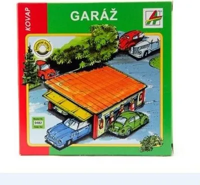 Produktbild von Spielzeuggarage im Maßstab 1:43