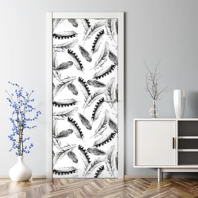 Produktbild von Dekorative Aufkleber selbstklebend Klebefolie Türaufkleber Türposter Pastell Flecken 70 x 200 cm