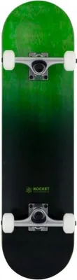 Obrázek produktu pro Rocket Skateboard - Double Dipped Black Green 8"