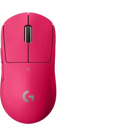 Zdjęcie produktu dla Logitech G 910-005956, Po prawej stronie, Optyczny, RF Wireless, 25600 DPI, 1 ms, Purpurowy