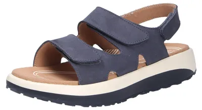 Produktbild von Joya Sandale Panama Blue JY118A, Nubukleder, Klettverschluss, Senso-Sohle 37