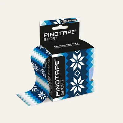 Zdjęcie produktu dla Pinotape Sport wodoodporny, mocny tejp dla sportowców 5 cm x 5 m zimowy