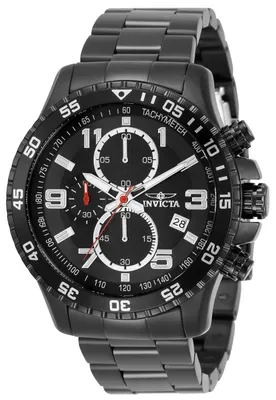 Productafbeelding van Invicta herenhorloge met roestvrijstalen kast, quartz uurwerk - 45 mm
