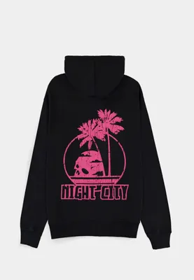 Produktbild von Cyberpunk 2077 Kapuzenpullover mit Reißverschluß Night City Größe S
