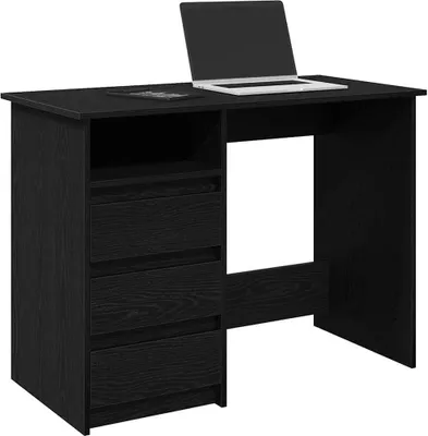 Produktbild von Cloris DesignMöbel Schreibtisch Schwarz 102x50x75 cm Holzwerkstoff - Kommoden DE464183