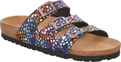 Immagine prodotto di Rohde donna mulo larghezza G con fibbie e plantare in morbida pelle Alba 5620, misura:39 EU, colore:Nero