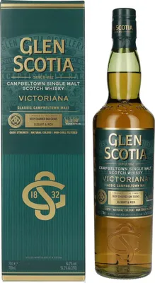 Produktbild von Glen Scotia Victoriana - Charred Oak Cask Finish - Campbeltown Single Malt Scotch Whisky