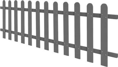 Produktbild von vidaXL Lattenzaun WPC 200 x 60 cm