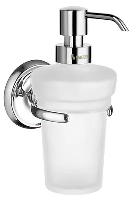 Produktbild von Smedbo VILLA - Seifenspender in Chrom poliert und Mattglas K269