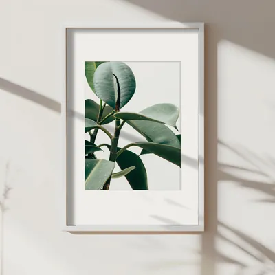 Immagine prodotto di Cornice FRAMAI® 40 x 60 cm in bianco – con passe-partout – telaio in MDF, plexiglass infrangibile, ecologica, con gancio e supporto – formato verticale e orizzontale