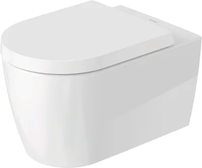 Produktbild von Duravit ME by Starck Wand-WC, Tiefspüler, geschlossener Spülrand, Durafix, 570x370x360mm, 252809AA00