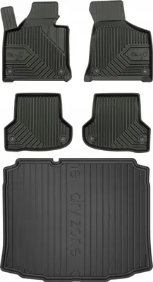 Image de SET 77 Tapis en caoutchouc et tapis de sol AUDI A3 8P à hayon 2003-2013