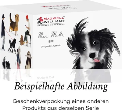 Immagine prodotto di Maxwell & Williams Becher Best Furry Friends - Big Dog Little Dog, Tasse, Hundemotiv, Porzellan, 400 ml, DX1069