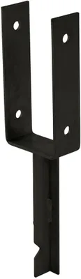 Produktbild von Plus U-Pfostenfuss zum Einbetonieren 9x9 cm Pfosten Länge 40 cm