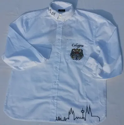Produktbild von Ma242947-3XL weiß-langarm Kölnhemd Kölnartikel Kölnkostüm Gr.3XL