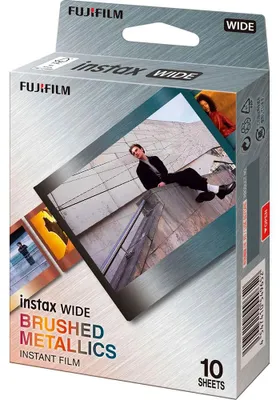 Obrázok produktu pre Filmový kotúč FUJIFILM Instax Wide Brushed Metallics s 10 listami a kovovým rámikom