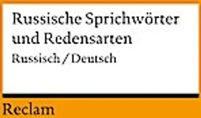 Obrázok produktu pre Russische Sprichwörter und Redensarten