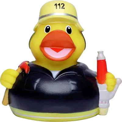 Produktbild von Schnabels® Badeente Feuerwehr Quietschente Feuerwehrmann Feuerwehrfrau