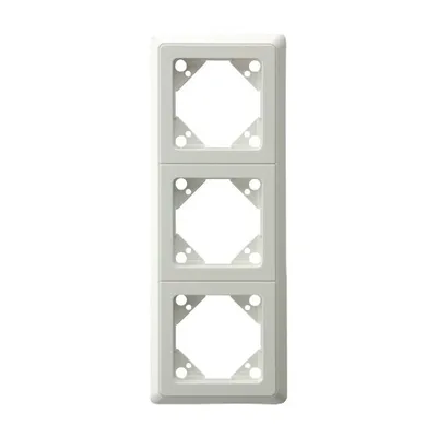 Produktbild von REV 3fach Abdeckung Rahmen PrimaLuxe Weiß 0511702992 (0511702992)
