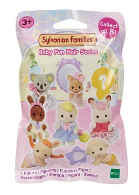 Produktbild von Sylvanian Families Sammelfiguren Serie 9 Baby Friseur, 3 Jahr(e), Mehrfarbig