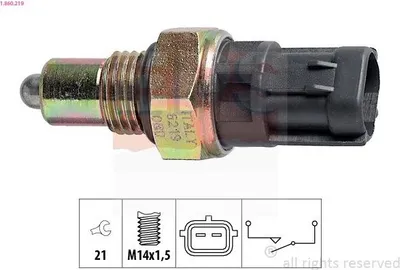 Image de Interrupteur De Feux De Recul Opel Agila 1.0 00-