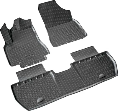 Produktbild von 3D Gummi Fussmatten passend für Citroen Berlingo | BJ ab 2018> | passgenau mit Rand