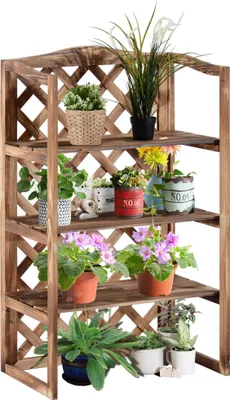 Immagine prodotto di Scala per piante Mensola per piante Panca per fiori Scala per fiori Mensola per fiori Supporto per fiori Nuovo