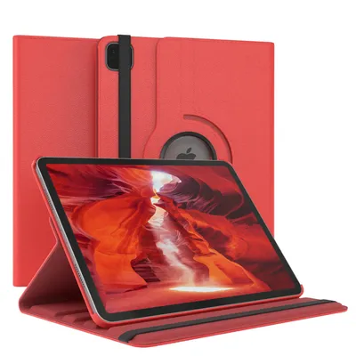 Produktbild von EAZY CASE - Tablet Hülle für Apple iPad Pro 11" (2021) Schutzhülle, Tablet Case 360° drehbar in Rot