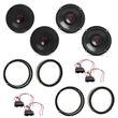 Produktbild von JBL Stage3 627 Lautsprecher Einbauset für Fabia 5J Octavia 1U 5E vorne hinten