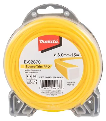 Image de Fil carré Square Trim Pro MAKITA E-02870 3mm x 15m