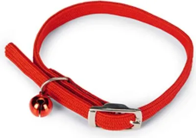 Produktbild von Beeztees - Katzenhalsband - Nylon - rot - 30x1x0,01 cm