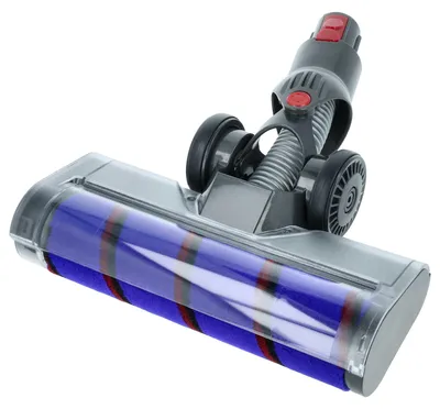 Produktbild von vhbw Bodendüse Softbürste für harte Fußböden kompatibel mit Dyson V11 Outsize, V15 Detect Absolute, V11, V10 Staubsauger, 25,2 cm breit, mit Softwalze
