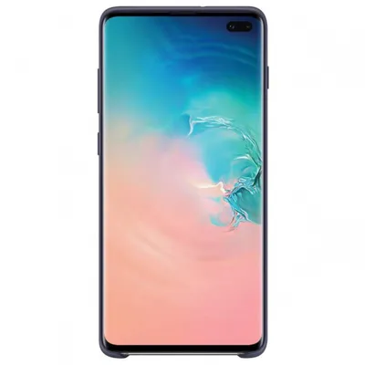 Image de SAMSUNG EF-PG975TN - Coque Silicone ultra fine Bleu marine G S10+