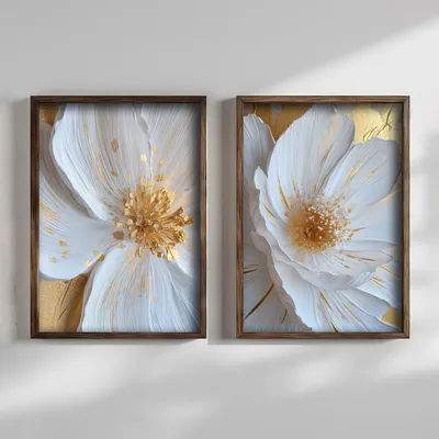 Immagine prodotto di Wallity, TUN134, Quadro decorativo in MDF con cornice (2 pezzi), Multicolore, 100% MDF, 70 x 50 x 3,5 cm