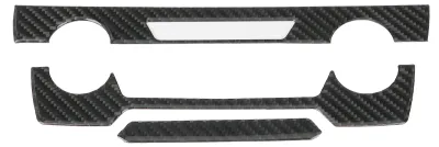 Image de Cache décoratif en fibre de carbone pour console centrale CD, adapté à la Honda CRV 2016-2019
