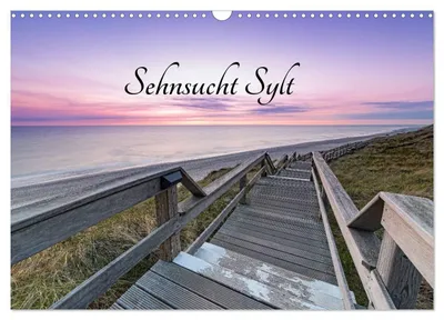 Produktbild von Sehnsucht Sylt (Wandkalender 2027 DIN A3 quer), CALVENDO Monatskalender
