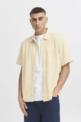 Produktbild von !SOLID SDOSVALD Herren Kurzarmhemd Hemd Herrenhemd Baumwollmischung relaxed fit