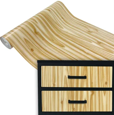 Produktbild von Klebefolie Möbel 67x100 cm - Kiefer - Möbelfolie selbstklebend in Holzoptik - Folie für Möbel zur schnellen Renovierung von Türen und Schränken - Möbelfolie dekorativ und pflegeleicht